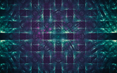 digital generated image in the form of abstract geometric shapes of various shades and colors for use in web design and computer graphics