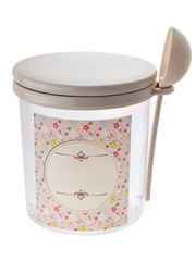 measuring plastic Cup with divisions