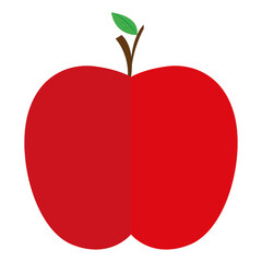 Red apple icon. Fruit icon. Healthy food - Vector