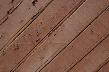 old painted brown wooden wall