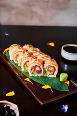 Sushi Roll / Avocado and Shrimp.