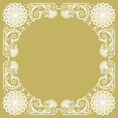 abstract floral decorative background for design