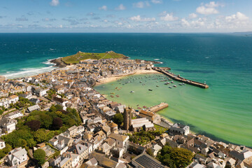 Naklejka premium St Ives X, Cornwall, UK