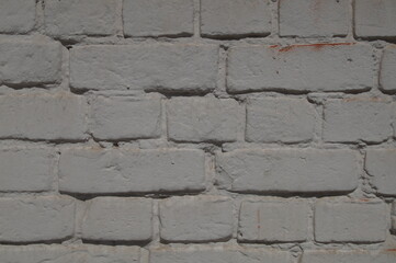 old white brick wall