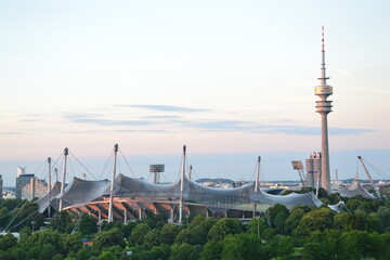 Olympiastadion und Olympiaturm 