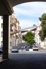 Obraz premium street in the city