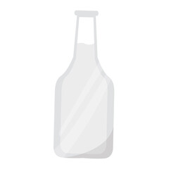 Bottle of milk icon. Healthy food icon - Vector