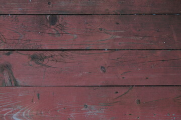 old wooden wall red (floor)