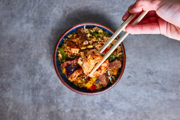 
Wok of Beef and Vegetables.