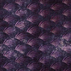Fototapeta premium Seamless abstract pattern in tyrian purple. Detailed intricate highly textured feminine design. Repeat textile material for surface design. Girly fuchsia rich luxurious pattern.
