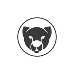 Puma Logo design vector illustration design template