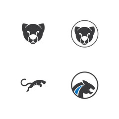 Puma Logo design vector illustration design template