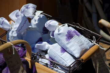 Lavendelsäckchen, Souvenir aus der Provence, Frankreich
