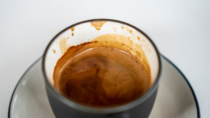 cup of coffee with milk