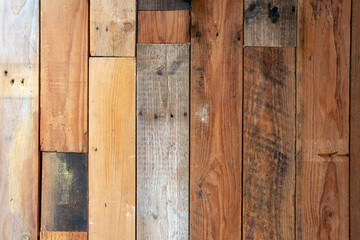Various colored wood pallets retro design background texture. modern style