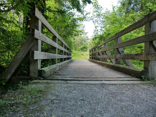 Holzbrücke