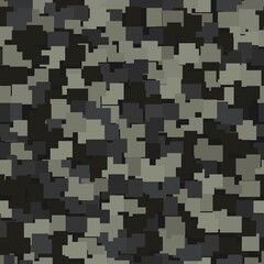 Texture military camouflage seamless pattern. Abstract army vector illustration
