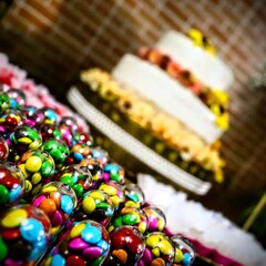 colorful jelly candies