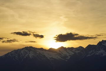 alpine crest - sunset