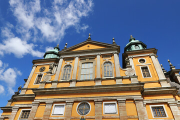 Low angle view of the Kalmar cathedral. © Roland Magnusson