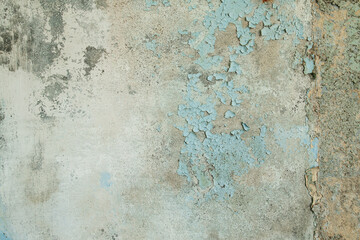 Fototapeta premium Old wall with peeled paint