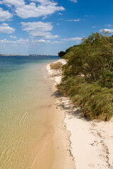 Beach Troia Rio on Troia Peninsula, Setubal, portugalBeach Troia Rio on Troia Peninsula, Setubal, portugal