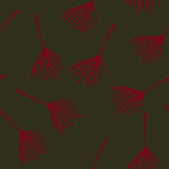 Modern Tropical Vector Seamless Pattern. Cool Summer Fashion. Beautiful Male Shirt Female Dress Texture. 