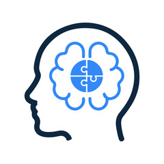Brainstorming, creative idea icon design