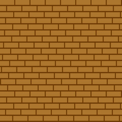 Pattern of brown bricks on a dark brown background