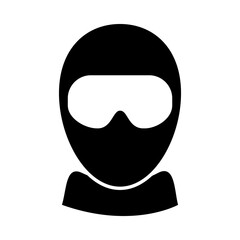 protest helmet silhouette style icon vector design