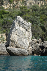 Küste bei paleokastritsa, Korfu