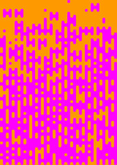Magenta color Abstract Rounded Color Lines halftone transition background illustration