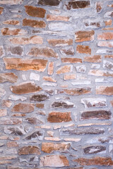 Background texture of stone wall. High quality photo.