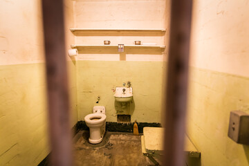 Historic prison cell