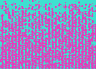 Turquoise color Abstract Rounded Color Lines halftone transition background illustration