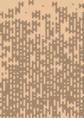 Coral Pink color Abstract Rounded Color Lines halftone transition background illustration