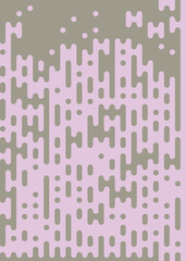 Opal Blue color Abstract Rounded Color Lines halftone transition background illustration