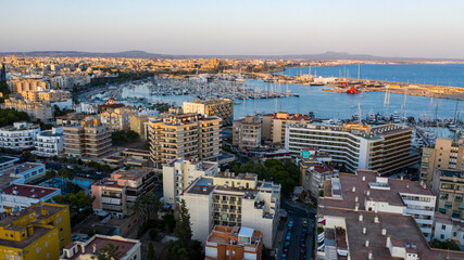 Marina port Palma de Mallorca