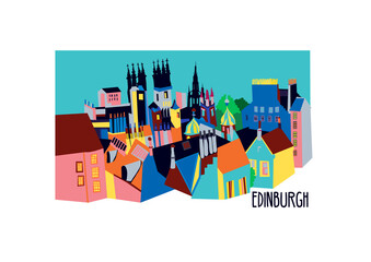 Edinburgh illustration