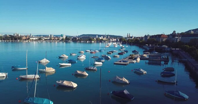 juste au dessus du lac - Zurich Suisse
