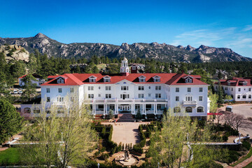 Fototapeta na wymiar Stanley Hotel Estes Park Colorado