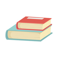 school education books read learn isolated icon design white background