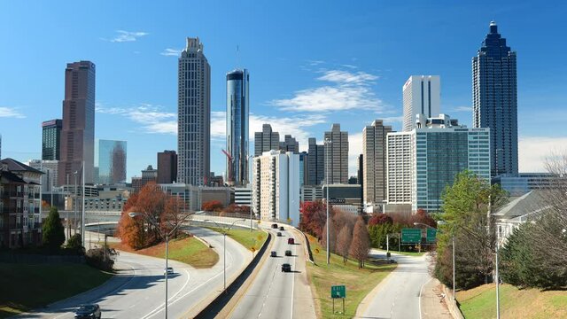 Atlanta Georgia downtown city skyline