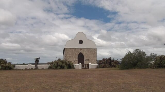 HD summer cloudy day video of Witsand (White Sand), a small coastal town situated at the mouth of Breede River. Witsand is located in Garden Route of Western Cape Province, South Africa
