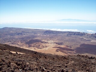Fototapeta na wymiar Teneriffa Teide 2012