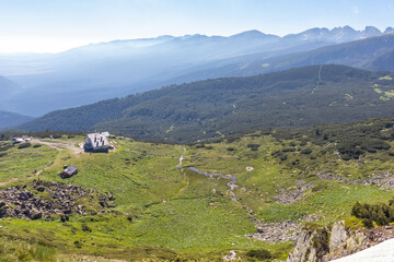 Rila Mountain near The Seven Rila Lakes, Bulgaria