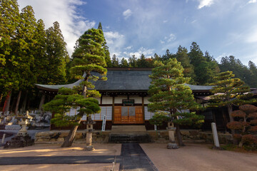 Obraz premium Temples of Teramachi in higashiyama walking route in Takayama