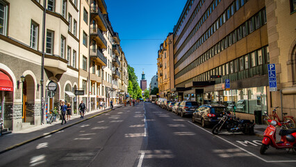 Fototapeta na wymiar Stockholm City Sweden 