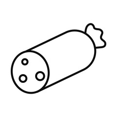 sasauge line style icon vector design