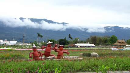 Cloudy view of the Hakka Culture Park